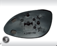 زجاج مراية يمين