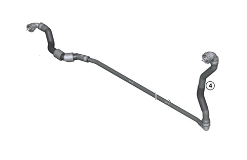 خرطوم ردياتير للردياتير الخارجي