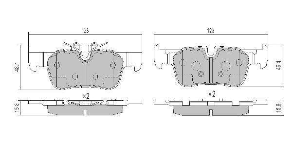 تيل فرامل خلفي