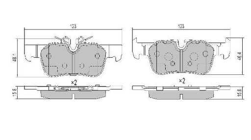 تيل فرامل خلفي